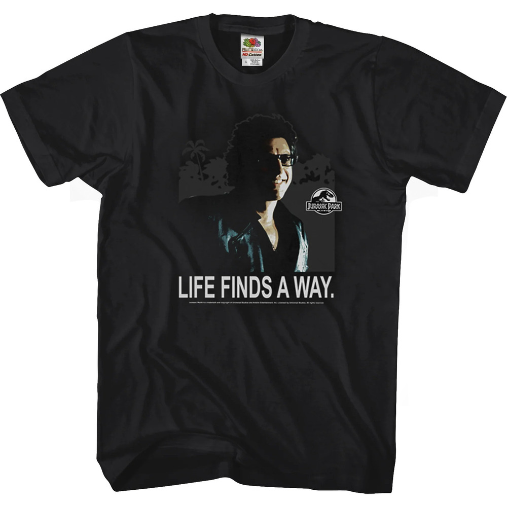 Life Finds A Way Jurassic Park Tshirt